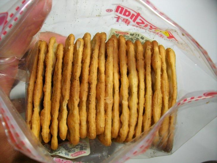 福義軒福椒蘇打餅開封照片