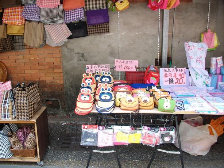 攤販的可愛著商品