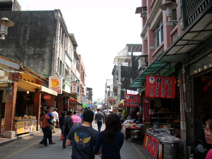 大溪老街的混搭式建築