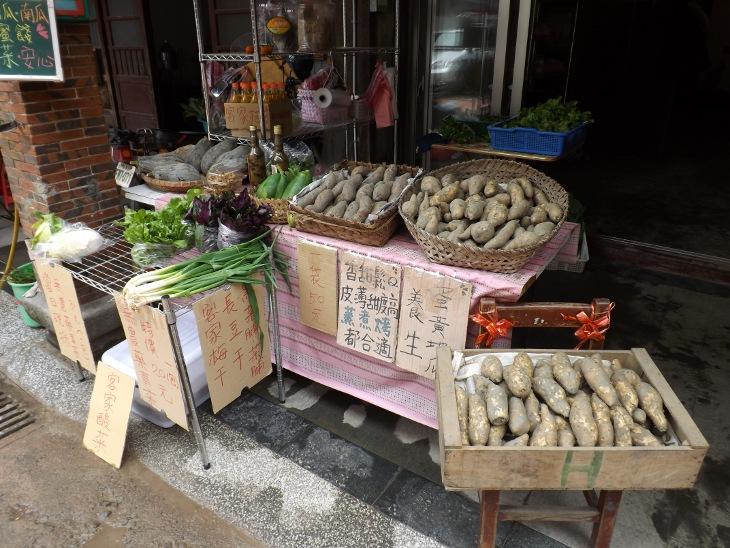 三坑在地蔬菜