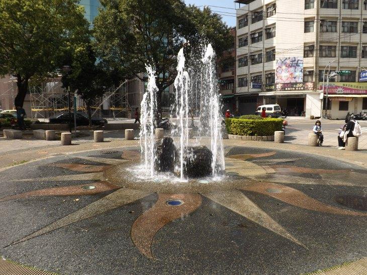 莒光公園廣場噴水設施