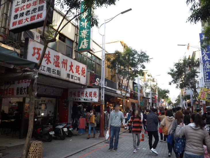 中平商圈逛街人潮