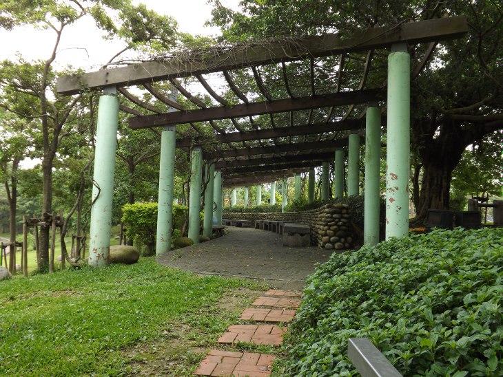 龍潭運動公園的花嫁迴廊