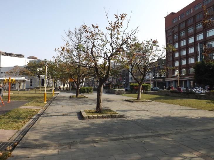 公園靠中美路端景色三