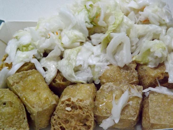 傳統炸臭豆腐樣貌