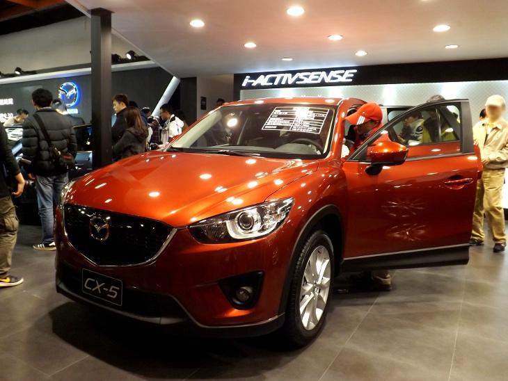 即將上市的 2014 Mazda CX-5 展示車