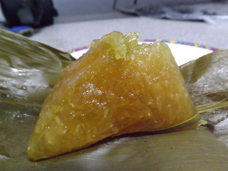 鹼粽的外觀與色澤